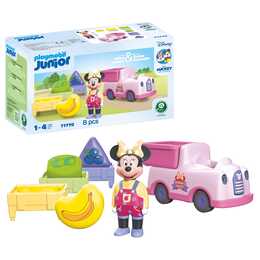 PLAYMOBIL Junior Minnie Maus' Obst-Transporter mit Sortierspaß (71770)