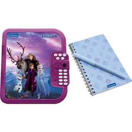 LEXIBOOK Diario Frozen Secret Safe (Viola, Multicolore)