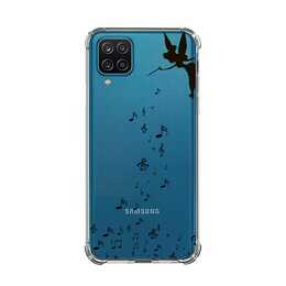 EG Backcover (Galaxy A22 4G, Musik, Transparent)