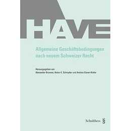 Allgemeine Geschäftsbedingungen nach neuem Schweizer Recht