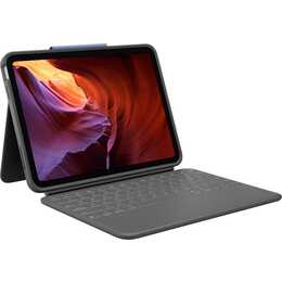 LOGITECH Type Cover / Tablet Tastatur (10.2", iPad Gen. 10 2022, Graphit)