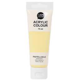 I AM CREATIVE Couleur acrylique (75 ml, Jaune)