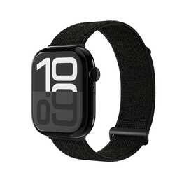 VONMÄHLEN Fitness Loop 2 Armband (Apple Watch Ultra / Series 7 / Series 2 / Series 5 / Series 8 / Ultra 2 / Series 1 / Series 9 / Series 3 / Series 6 / Series 4, Schwarz)