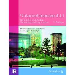 Unternehmensrecht I