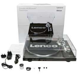 LENCO LBT-188WA Plattenspieler (Braun, Schwarz)