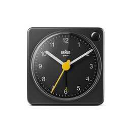 BRAUN Klassischer Wecker BC02X (Schwarz)