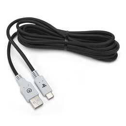 POWER A USB-C Kabel (PlayStation 5, Schwarz, Weiss)