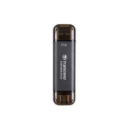 TRANSCEND ESD310C (USB Typ-A, 512 GB, Schwarz)