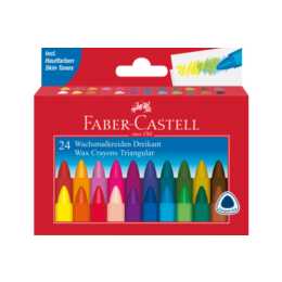 FABER-CASTELL Matite a cera (24 pezzo)
