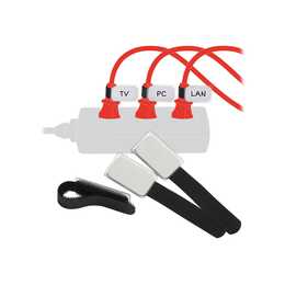 LABEL THE CABLE Fascette ferma-cavo Mini (90 mm, 10 pezzo)