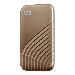WD My Passport (USB Typ-C, 1000 GB, Gold)