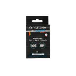 PATONA LP-E6NH Kamera-Akku (Lithium-Ionen, 2250 mAh)