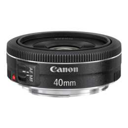 CANON STM 40mm F/22-2.8 (EF-Mount, Nero)