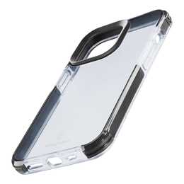 CELLULAR LINE Backcover Tetra Force Strong Guard (iPhone 14, Transparente, Nero)