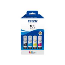 EPSON Nachfülltinte (Gelb, Schwarz, Magenta, Cyan, Multipack)