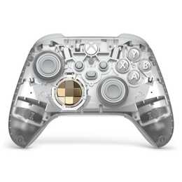 MICROSOFT Ghost Cipher Controller (Transparent, Hellgrau, Gold)