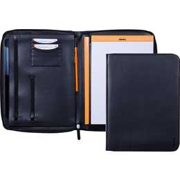 RHODIA Schreibmappe (Schwarz, A4, 1 Stück)