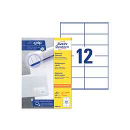 AVERY ZWECKFORM Druckeretikettenbogen (105 x 48 mm)