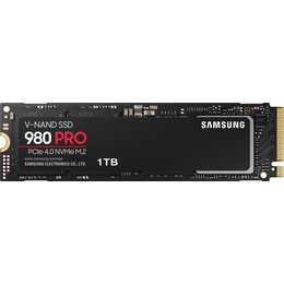 SAMSUNG 980 PRO (PCI Express, 1000 GB, Schwarz)
