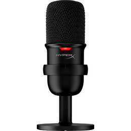HYPERX SoloCast 4P5P8AA Tischmikrofon (Schwarz)