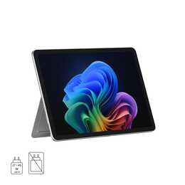 MICROSOFT Surface Pro - Copilot+ PC (12", Snapdragon X Plus, 16 GB RAM, 512 GB UFS, Platinum Gray)