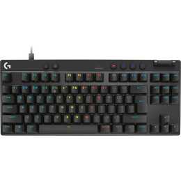 LOGITECH Gaming-Tastatur Pro X TKL Rapid (USB, Schweiz, Kabel)