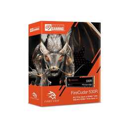 SEAGATE FireCuda 530R (PCI Express, 2000 GB, Orange, Noir)