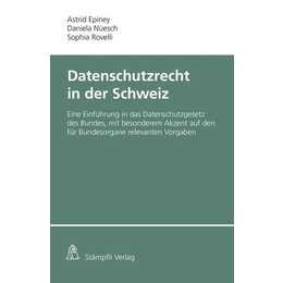 Datenschutzrecht in der Schweiz