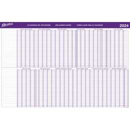 BO OFFICE Calendario anno (2024)