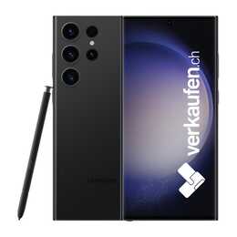 VERKAUFEN.CH Galaxy S23 Ultra (Standard, 512 GB, Schwarz, 6.8", 200 MP, 5G)