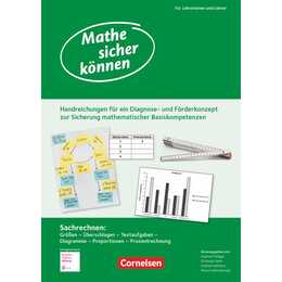 Mathe sicher können, 5.-8. Schuljahr, Förderbausteine Sachrechnen, Handreichungen für ein Diagnose- und Förderkonzept