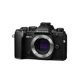 OLYMPUS OM-5 Body (20.4 MP, Micro-Four-Thirds, Schwarz)