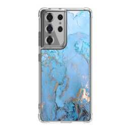 EG Backcover (Galaxy S21 Ultra, Blau)