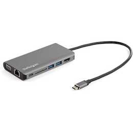 STARTECH.COM Dockingstation DKT30CHVAUSP (VGA, HDMI Typ A, 2 x USB Typ-A, RJ-45 (LAN))
