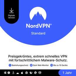 NORDVPN ESD VPN Standard (Jahreslizenz, 12 Monate, Deutsch)