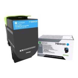 LEXMARK 71B0H20 (Cartouche individuelle, Cyan)