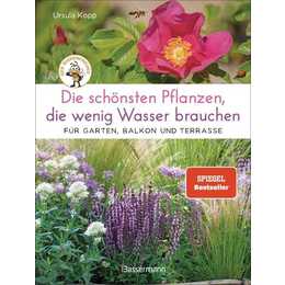 Die schönsten Pflanzen, die wenig Wasser brauchen für Garten, Balkon und Terrasse - 66 trockenheitsverträgliche Stauden, Sträucher, Gräser und Blumen, die heisse Sommer garantiert überleben