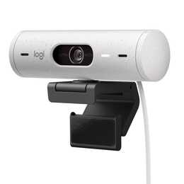 LOGITECH Brio 500 Webcam (4 MP, Weiss)