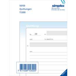 SIMPLEX Quittung (A6)