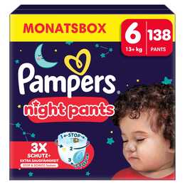 PAMPERS Baby-Dry X-Large T. 6 (138 pièce)
