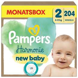 PAMPERS Harmonie Mini Gr. 2 (204 Stück)