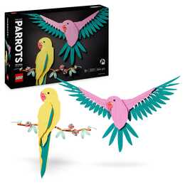 LEGO Art La collection Faune – Les perroquets Ara (31211)