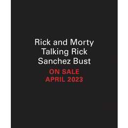 Rick and Morty Talking Rick Sanchez Bust