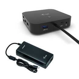 I-TEC Stazione d'aggancio (2 x DisplayPort, 2 x USB 2.0, 3 x USB 3.2 Typ-A, RJ-45 (LAN))