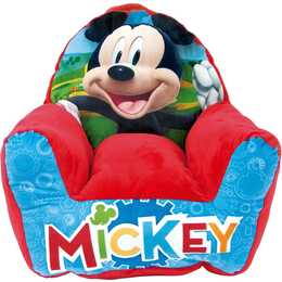 ARDITEX Fauteuil d'enfant Mickey (Rouge, Bleu, Multicolore)