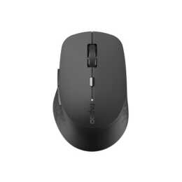RAPOO M300 Silent Maus (Kabellos, Office, Dark Grey)