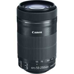 CANON IS STM 55-250mm F/4-5.6 (EF-S-Mount, Nero)