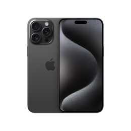 RECOMMERCE iPhone 15 Pro Max (Premium, 6.7", 256 GB, 48 MP, Titan Black)