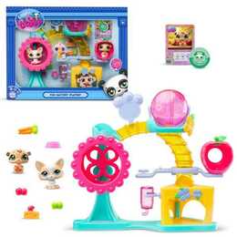 BANDAI NAMCO Littlest Pet Shop Dragon Ball Coffret Fun Factory Set de figurines de jeu