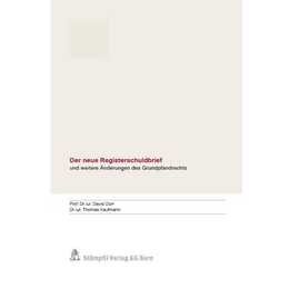 Der neue Registerschuldbrief